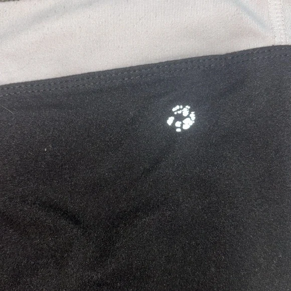 Bally black, yellow and gray flare leggings/stretch pants - Picture 4 of 4